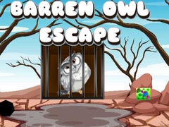 खेल Barren Owl Escape