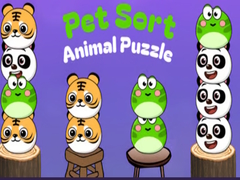 खेल Pet Sort Animal Puzzle