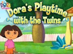 खेल Dora the Explorer Dora's Playtime with the Twins