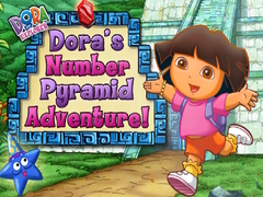 खेल Dora the Explorer Dora's Number Pyramid Adventure
