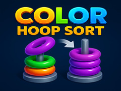 खेल Color Hoop Sort