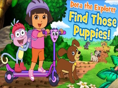 खेल Dora the Explorer Find Those Puppies