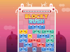 खेल Blocky Rush