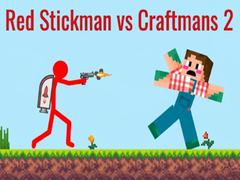 खेल Red Stickman Vs Craftmans 2