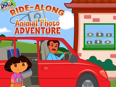 खेल Dora The explorer Dora's Ride-Along Animal Photo Adventure