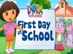 खेल Dora The explorer Dora's First Day at School