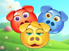 खेल Bubble Piggies