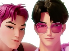 खेल Jigsaw Puzzle: Kpop Demon Saja Boys