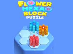 खेल Flower Hexa Block Puzzle