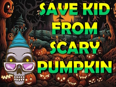 खेल Save Kid From Scary Pumpkin