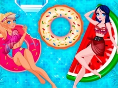 खेल Pool Float Party