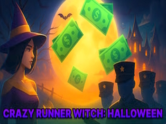 खेल Crazy Runner Witch Halloween