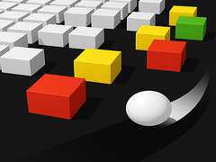 खेल Color 3D - Bump It Up