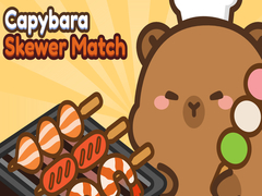 खेल Capybara Skewer Match