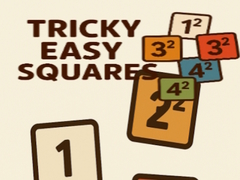 खेल Tricky Easy Squares