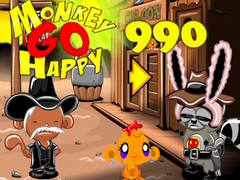 खेल Monkey Go Happy Stage 990
