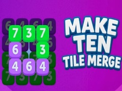 खेल Make Ten Tile Merge