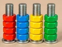 खेल Nut Sort Color Puzzle Game