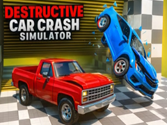 खेल Destructive Car Crash Simulator