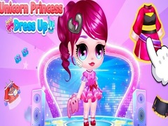 खेल Unicorn Princess Dress Up