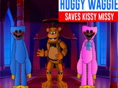 खेल Huggy Waggie Saves Kissy Missy