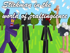 खेल Stickman in the world of craftingience