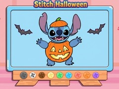 खेल Coloring Book: Stitch Halloween