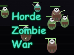 खेल Horde Zombie War