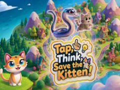 खेल Tap, Think, Save the Kitten!