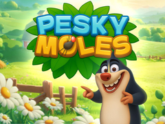 खेल Pesky Moles
