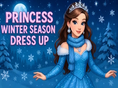 खेल Princess Winter Season Dress Up