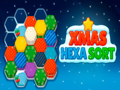 खेल Xmas Hexa Sort