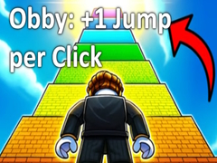 खेल Obby: +1 Jump per Click