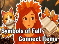 खेल Symbols of Fall - Connect Items