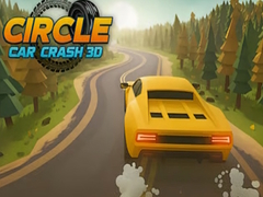 खेल Circle Car Crash 3D