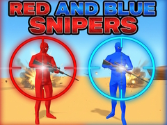खेल Red and Blue Snipers