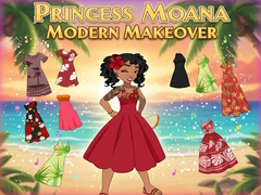 खेल Princess Moana Modern Makeover