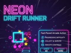 खेल Neon Drift Runner