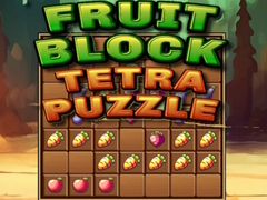 खेल Fruit Block Tetra Puzzle