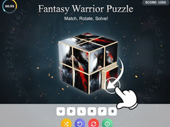 खेल Fantasy Warrior Puzzle