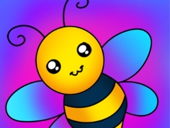 खेल Bee Coloring
