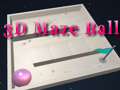 खेल 3D Maze Ball