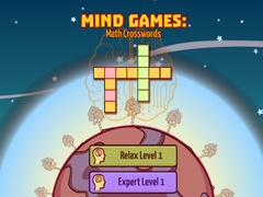 खेल Mind Games: Math Crosswords