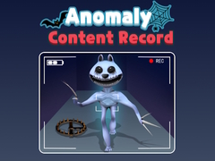 खेल Anomaly Content Record