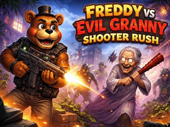 खेल Freddy vs Evil Granny Shooter Rush