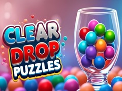 खेल Clear Drop Puzzles