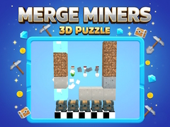 खेल Merge Miners 3D Puzzle