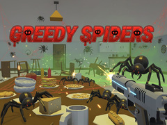 खेल Greedy Spiders