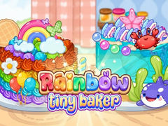 खेल Rainbow Tiny Baker