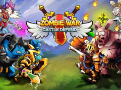 खेल Zombies War Castle Defend